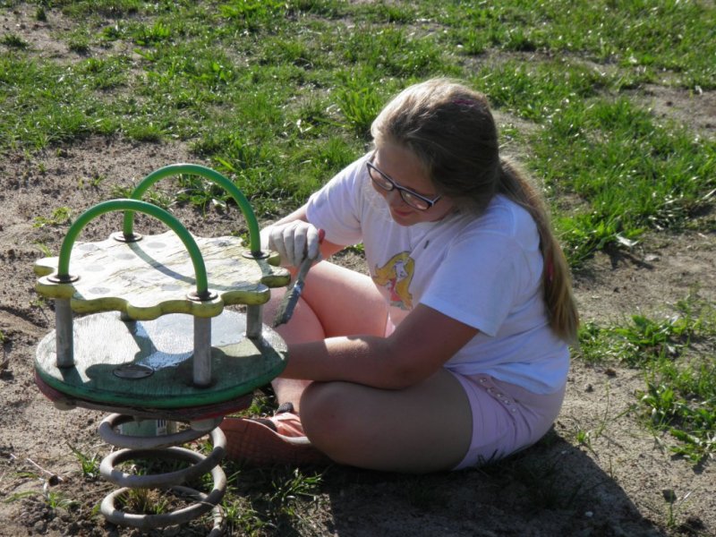 wolontariat malowanie